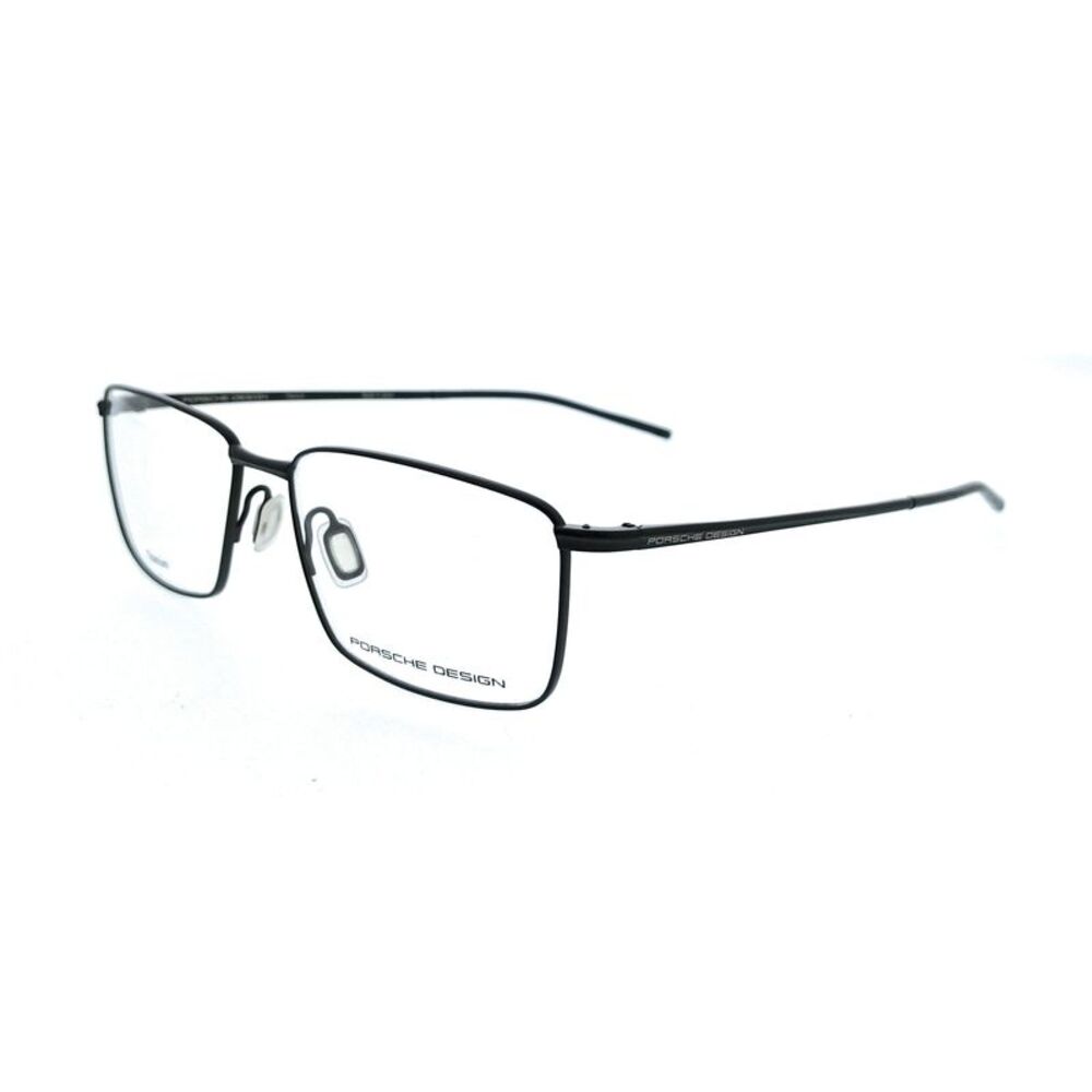 Porsche Design P8364 55A Black Square Mens Sunglasses